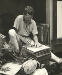 Walter H. Hodge (1912–2013), Sylvania, Dominica, 1938, 17.5 × 12.5 cm, photograph by Walter H. Hodge, HI Archives portrait no. 51.